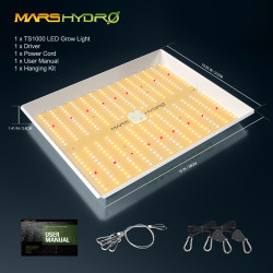 Mars Hydro TS 1000 150W Lampa Led Grow ts1000 Dimmable 2.3umol/J