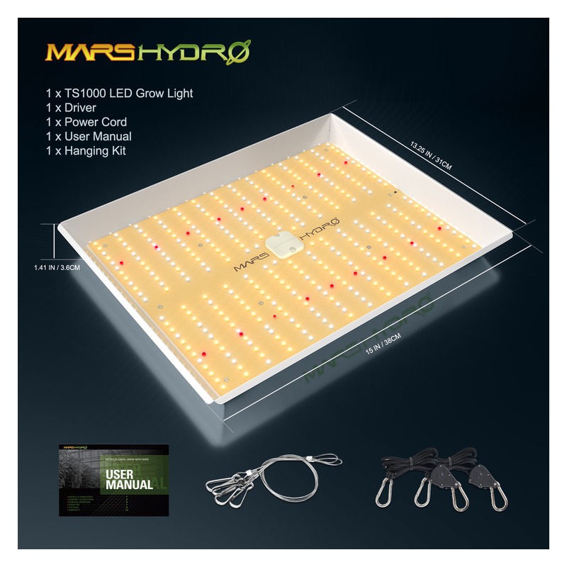 Mars Hydro TS 1000 150W Lampa Led Grow ts1000 Dimmable 2.3umol/J