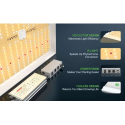 Mars Hydro TS 1000 150W Lampa Led Grow ts1000 Dimmable 2.3umol/J