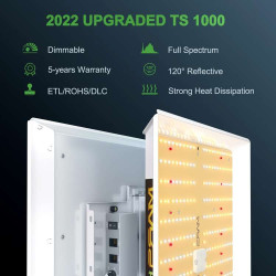 Mars Hydro TS 1000 150W Lampa Led Grow ts1000 Dimmable 2.3umol/J