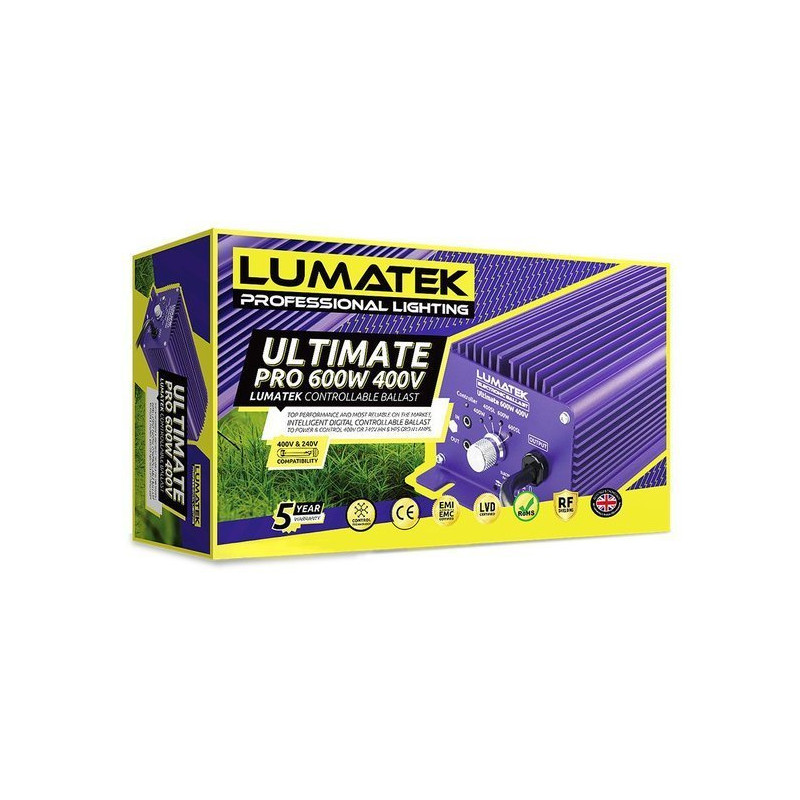 Zasilacz elektroniczny Lumatek 600W 230V/400V Controllable Zasilacz elektroniczny Lumatek 600W 230V/400V Controllable