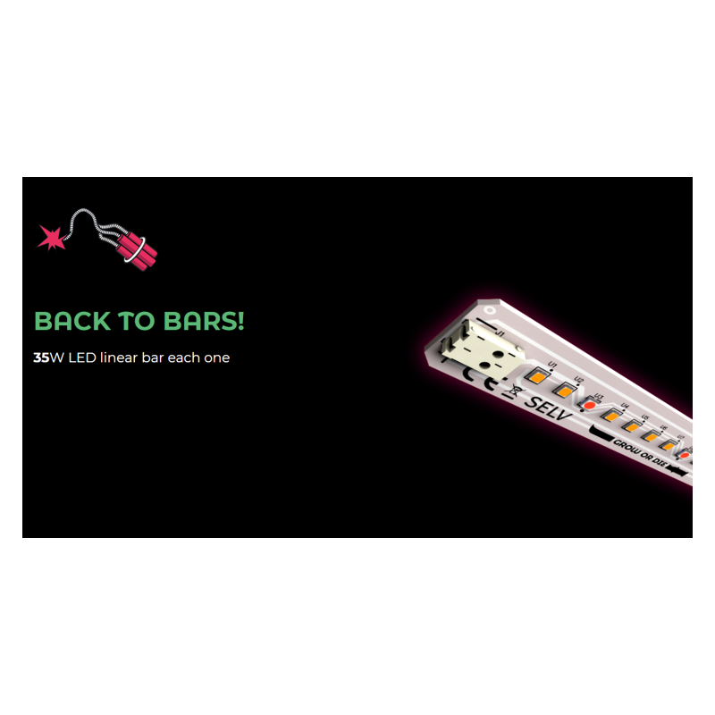 Grow The Jungle The Brookes 3x 35W (105W) Linear Lampa listwa LED Grow