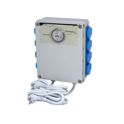 GSE Programator czasowy z przekaźnikiem absorbującym 8x600W SD17-216EU