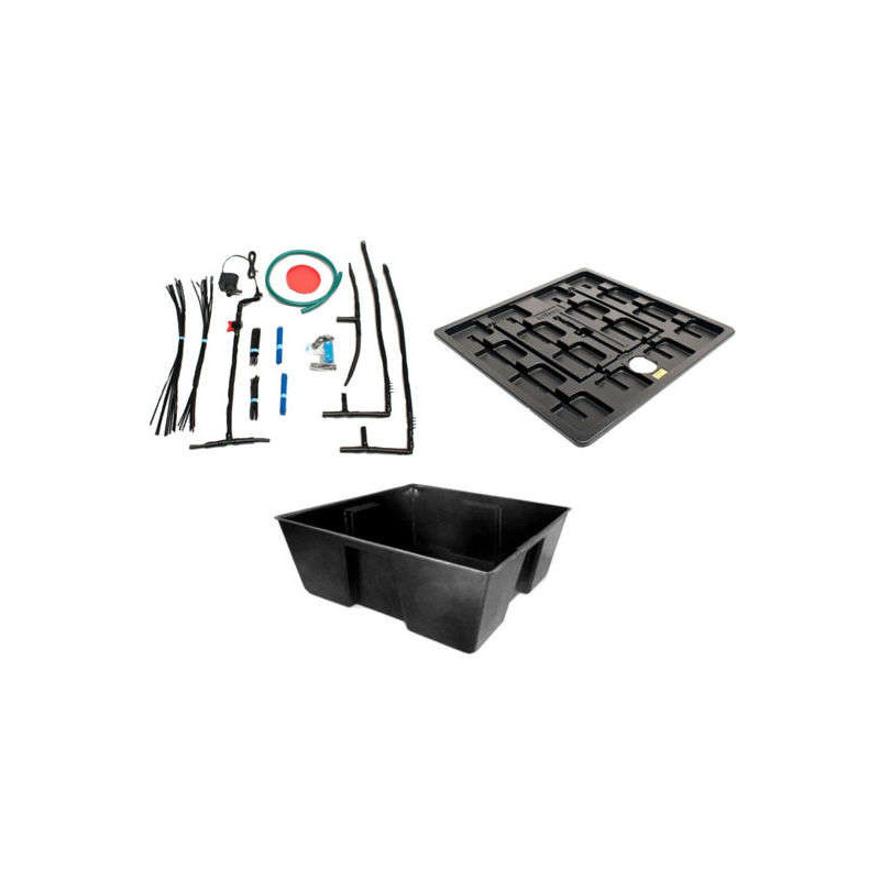 System hydroponiczny WILMA SMALL WIDE 10 x 6L - 120x60xh20cm