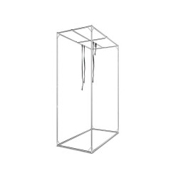 RoyalRoom® Classic C120S 120x60x180cm namiot do uprawy RoyalRoom® Classic C120S 120x60x180cm namiot do uprawy