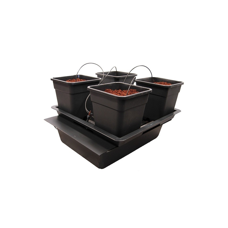 System hydroponiczny WILMA Small 4 x 11L 60x60xh20cm System hydroponiczny WILMA Small 4 x 11L 60x60xh20cm