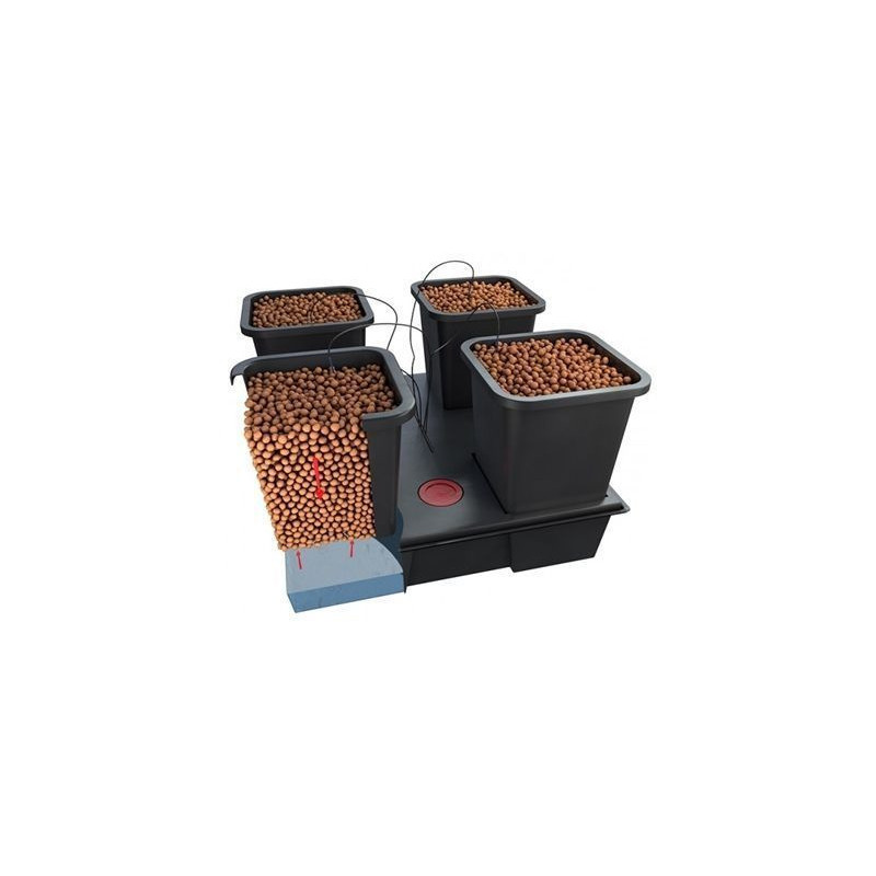 System hydroponiczny WILMA Small 4 x 11L 60x60xh20cm System hydroponiczny WILMA Small 4 x 11L 60x60xh20cm