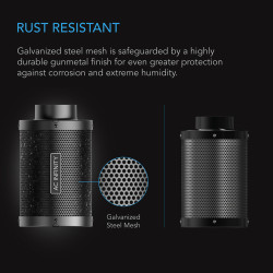 AC Infinity Carbon Filter fi 150mm 690 m3/h filtr węglowy premium