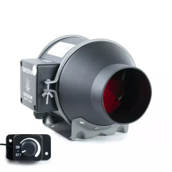 Wentylator kanałowy GOOD FAN 350m3/h 100mm + potencjometr Wentylator kanałowy GOOD FAN 350m3/h 100mm + potencjometr