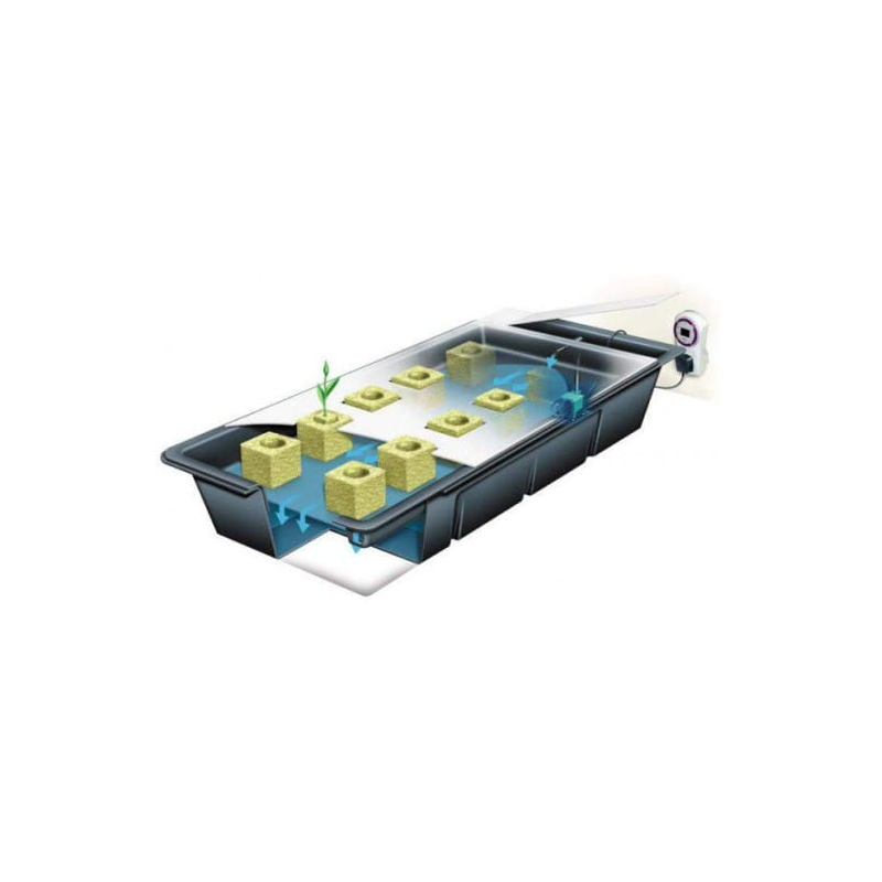 System hydroponiczny NFT GRO-TANK Nutriculture 45L 110,5x48,5xh20cm System hydroponiczny NFT GRO-TANK Nutriculture 45L 110,5x48,5xh20cm