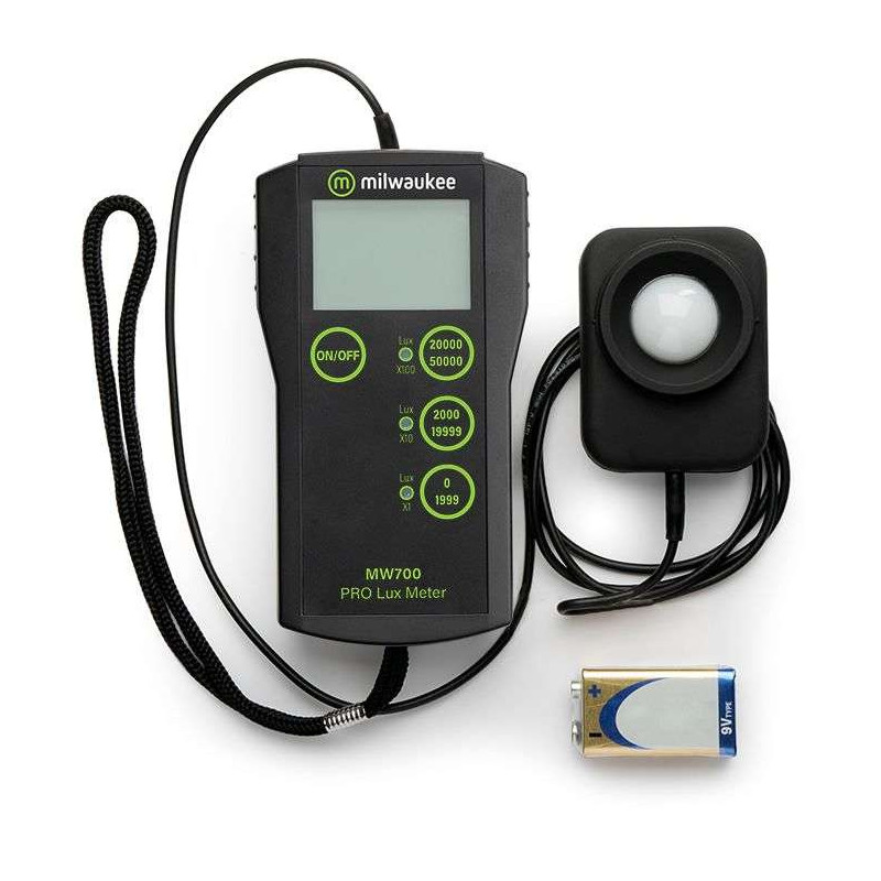 Milwaukee MW700 - miernik natężenia światła luksomierz elektroniczny 3-zakresy