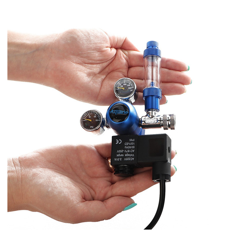 Reduktor Aquario Blue Professional z elektrozaworem