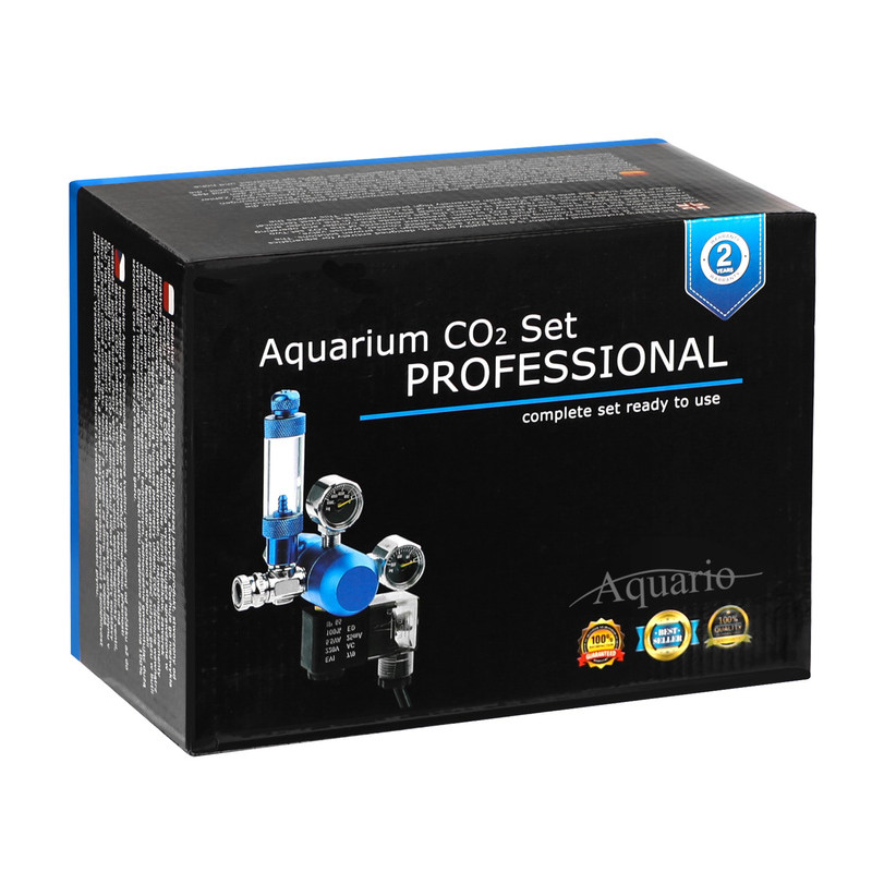 Reduktor Aquario Blue Professional z elektrozaworem