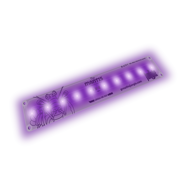Grow The Jungle Mantis 25W Lampa LED UV BOOSTER ultrafiolet (365nm & 405nm) - zwiększa produkcję kwiatów Grow The Jungle Mantis 25W Lampa LED UV BOOSTER ultrafiolet (365nm & 405nm) - zwiększa produkcję kwiatów