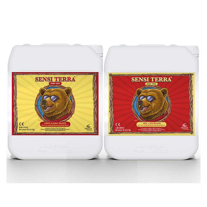 Advanced Nutrients Sensi Terra Part One/Two 2x5L | Na wzrost i kwitnienie Advanced Nutrients Sensi Terra Part One/Two 2x5L | Na wzrost i kwitnienie