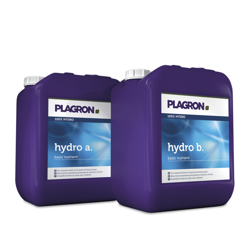 Plagron Hydro A+B 2x 10L - nawóz do uprawy hydroponicznej Plagron Hydro A+B 2x 10L - nawóz do uprawy hydroponicznej