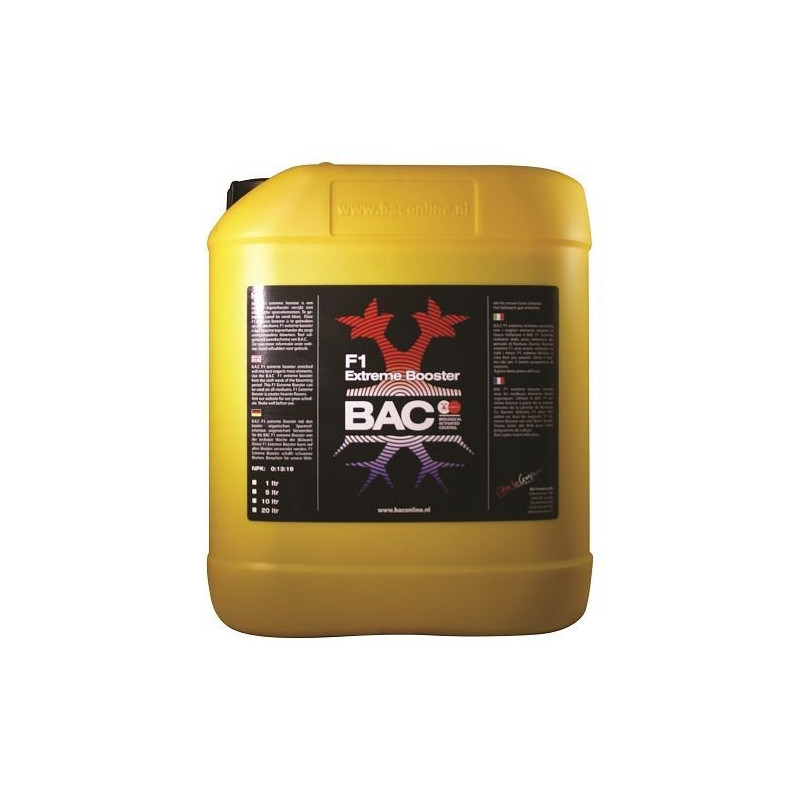 BAC F1 booster PK 10l - Nawóz na późne kwitnienie