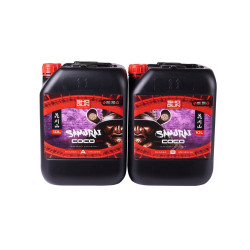 Nawóz Shogun Fertilisers Samurai Coco 2x10L (A&B) - odżywka bazowa do uprawy w kokosie