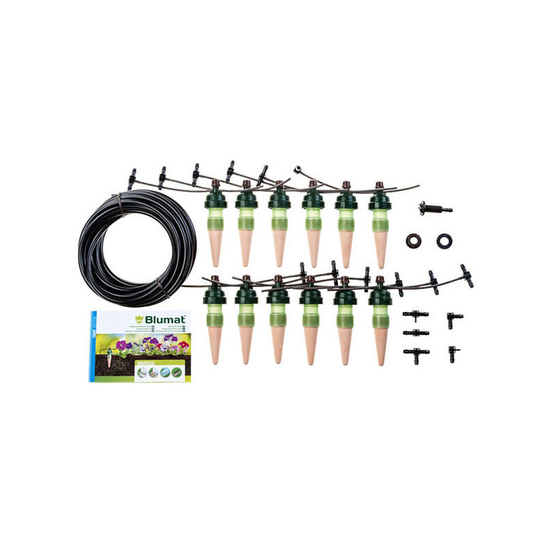 Zestaw Tropf-Blumat dla upraw do 3m | dla 12 roślin - system nawadniający