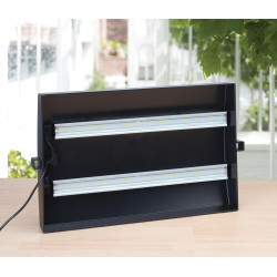 Garland Grow Light Garden - Mini Zielnik z Oświetleniem LED 8W Czarny 50x20x45cm Garland Grow Light Garden - Mini Zielnik z Oświetleniem LED 8W Czarny 50x20x45cm