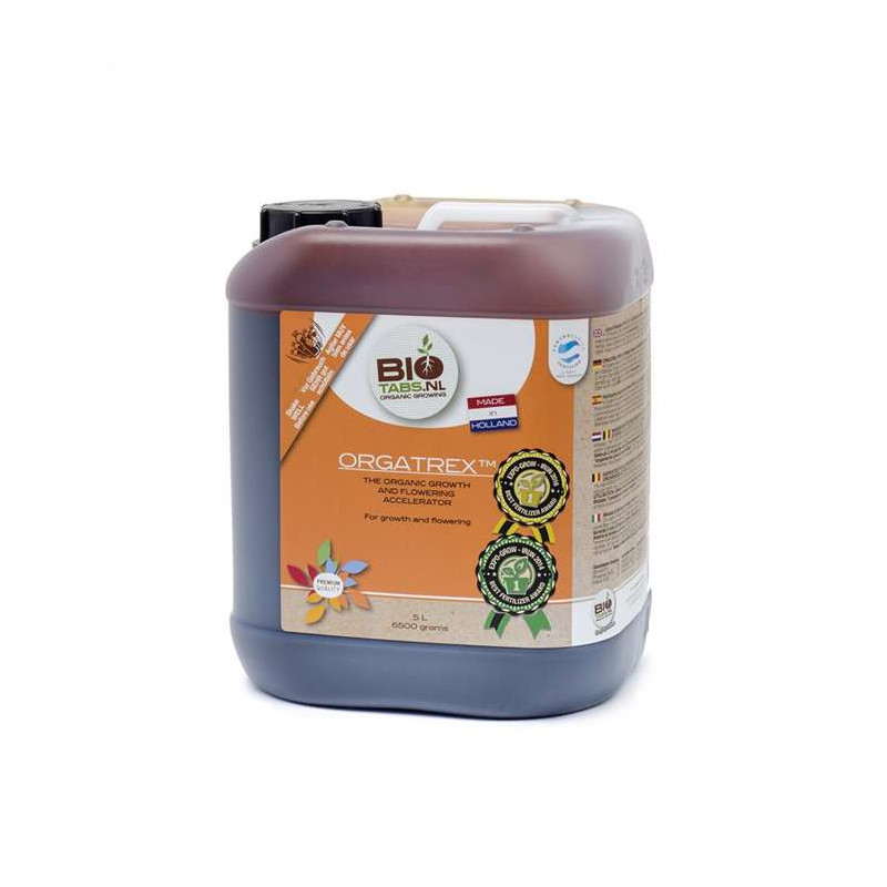 BIOTABS Orgatrex 5L - stymulator organiczny | poprawia zbiory i tworzenie się owoców