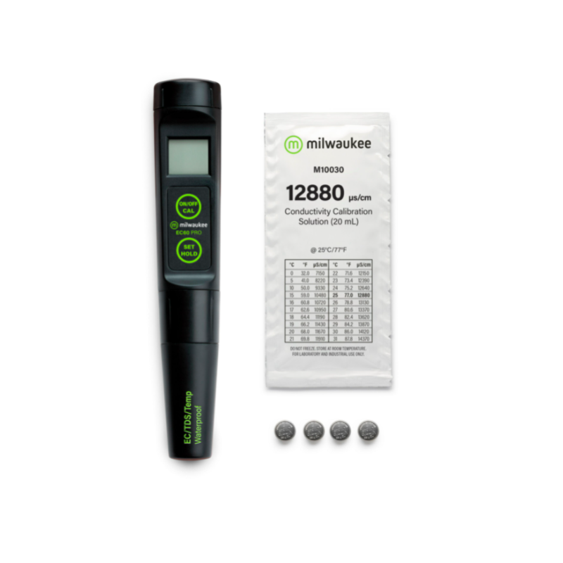 Milwaukee EC60 PRO miernik tester przewodności EC (konduktometr TDS/EC) Milwaukee EC60 PRO miernik tester przewodności EC (konduktometr TDS/EC)
