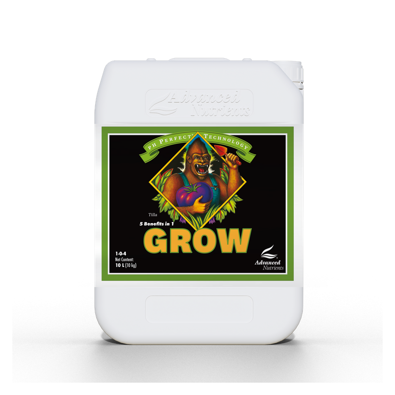 Advanced Nutrients GROW 1-0-4 10L | z formułą pH perfect Advanced Nutrients GROW 1-0-4 10L | z formułą pH perfect