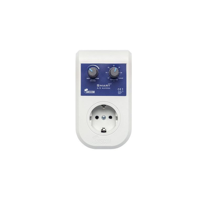 Kontroler wentylatora SMSCom Smart MK2 z czujnikiem Kontroler wentylatora SMSCom Smart MK2 z czujnikiem