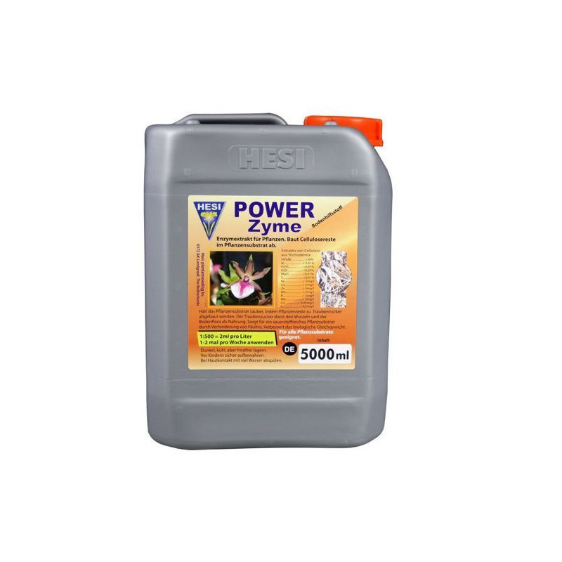 Hesi Power Zyme 5l - enzymy poprawiające jakość podłoża Hesi Power Zyme 5l - enzymy poprawiające jakość podłoża