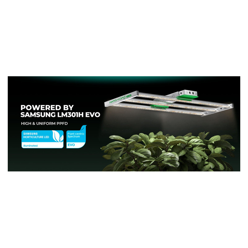 Mars Hydro Smart FC 4000-EVO 320W Samsung LM301H EVO Lampa Led Grow Full Spectrum