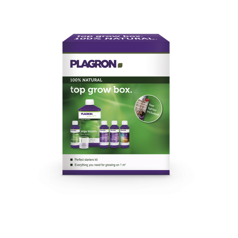 Plagron Top Grow Box 100% Natural zestaw nawozów Plagron Alga Plagron Top Grow Box 100% Natural zestaw nawozów Plagron Alga