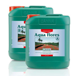 Nawóz Canna Aqua Flores 2x5L - na kwitnienie do uprawy hydroponicznej
