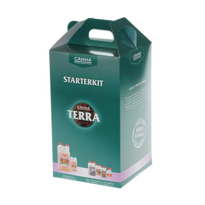 Zestaw startowy Canna Terra starter kit - zestaw do uprawy w ziemi na 1m2 Zestaw startowy Canna Terra starter kit - zestaw do uprawy w ziemi na 1m2