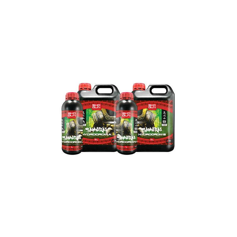 Nawóz Shogun Fertilisers Samurai Hydro Grow Hard Water 2x5L (A&B) - na wzrost do hydroponiki | Woda twarda Nawóz Shogun Fertilisers Samurai Hydro Grow Hard Water 2x5L (A&B) - na wzrost do hydroponiki | Woda twarda