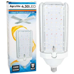 Żarówka LED Agrolite 430 E27 120W -- nowość, zamiennik lampy CFL! pokrycie 60x60cm