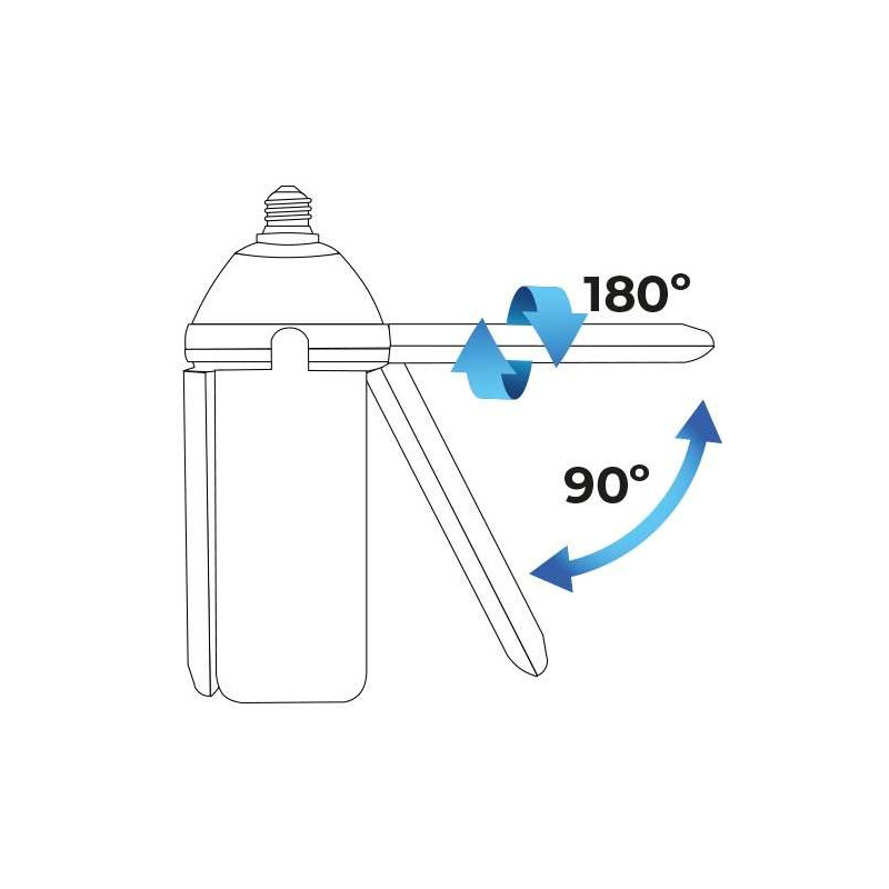 Żarówka LED Agrolite 430 E27 120W -- nowość, zamiennik lampy CFL! pokrycie 60x60cm