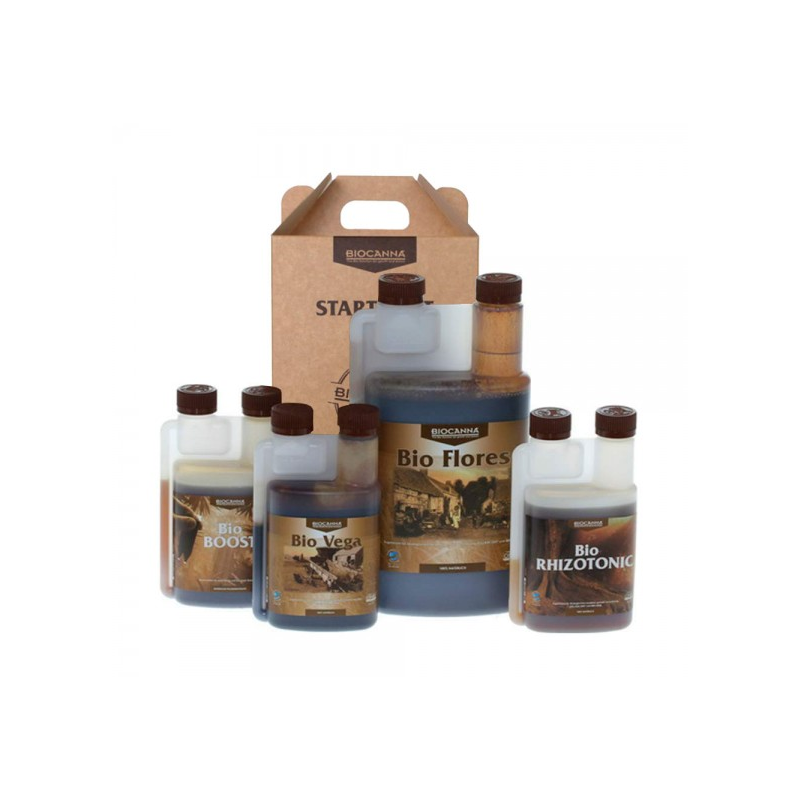 Canna Biocanna Organic bio starter kit - zestaw startowy nawozów do ok. 1m2