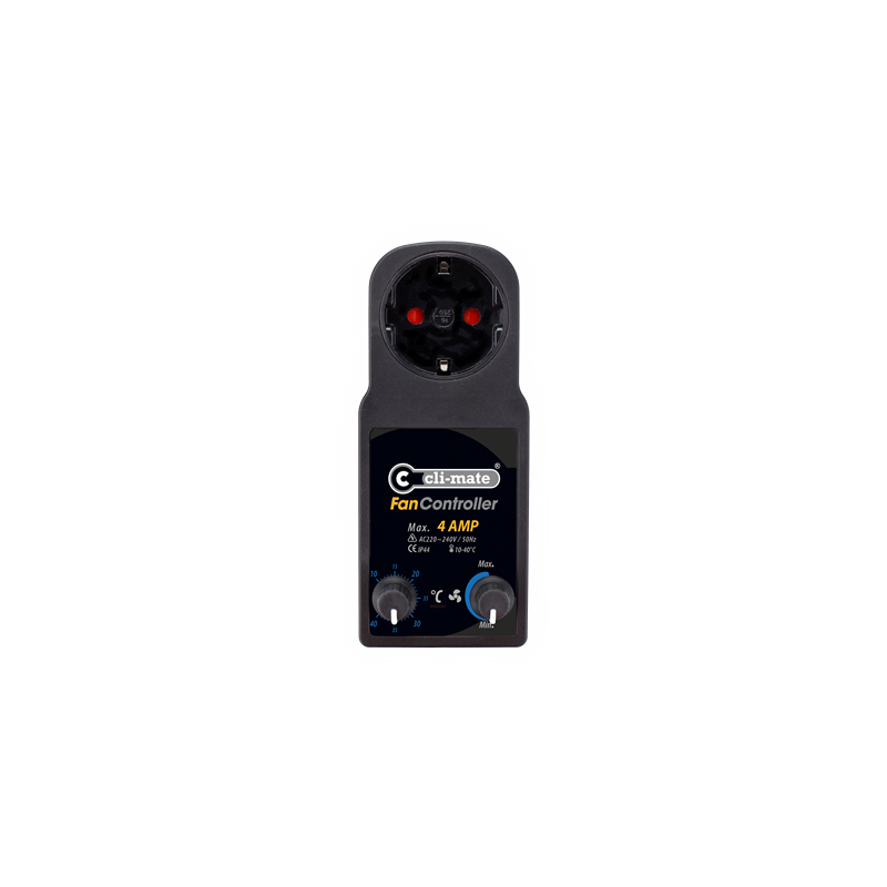 Kontroler wentylatora Cli-mate Smart AC-2010D 4A z czujnikiem temperatury