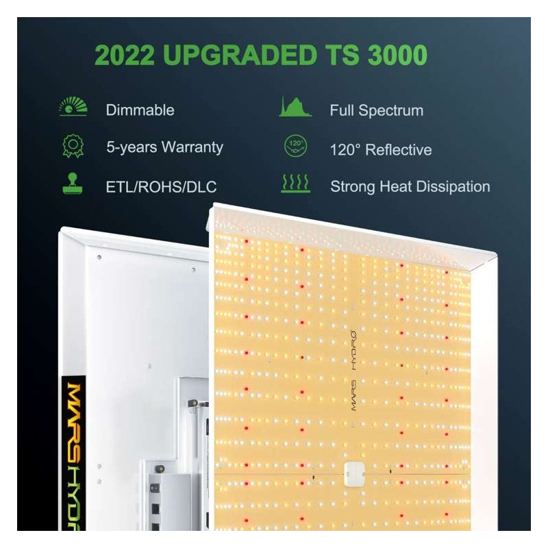 Mars Hydro TS 3000 450W Lampa Led Grow *NOWY MODEL*