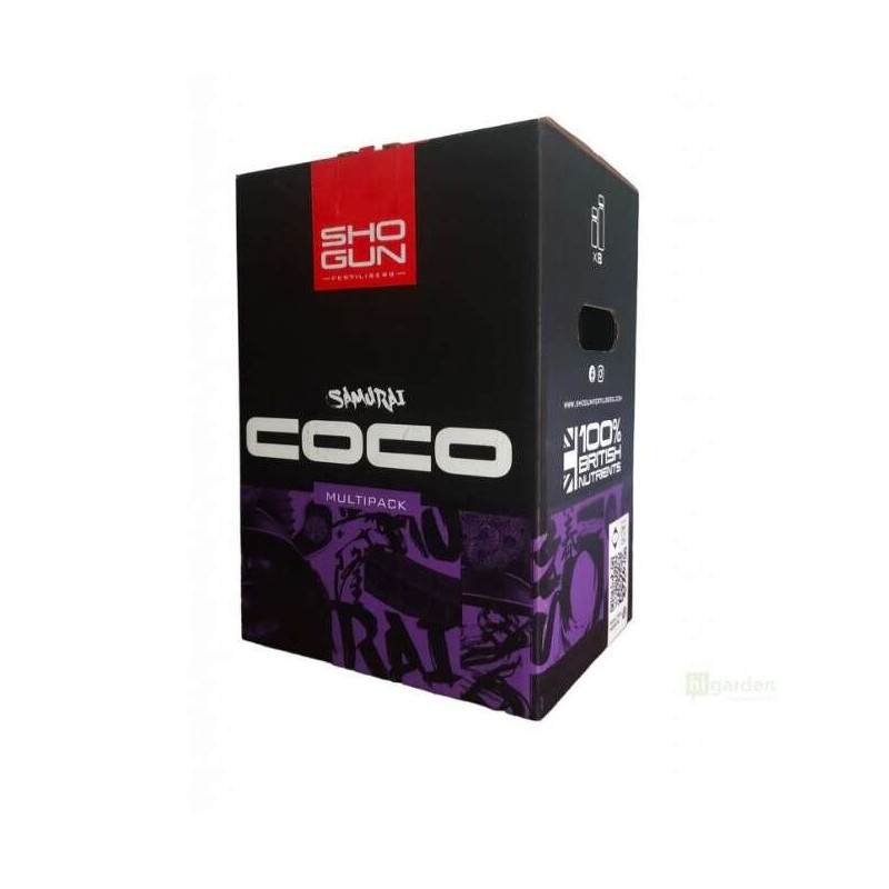 SHOGUN Fertilisers Samurai Coco Multipack Starter Kit 2.0 - zestaw nawozów na pełen cykl SHOGUN Fertilisers Samurai Coco Multipack Starter Kit 2.0 - zestaw nawozów na pełen cykl