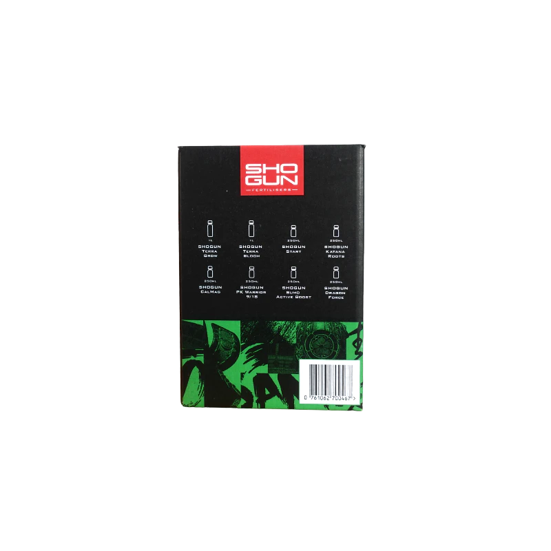 SHOGUN Fertilisers Samurai Terra Multipack Starter Kit 2.0 - zestaw nawozów na pełen cykl