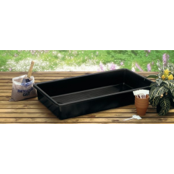 Taca uprawowa Garland czarna 120x60xh12cm