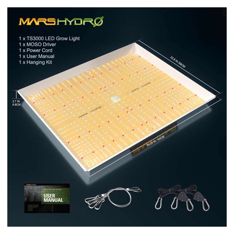 Mars Hydro TS 3000 450W Lampa Led Grow *NOWY MODEL*