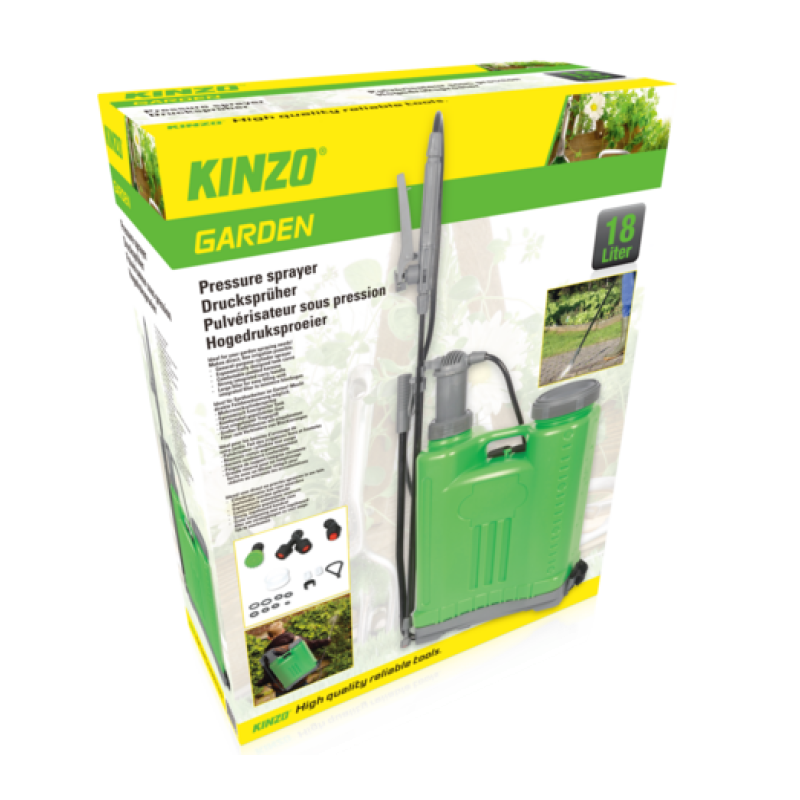 Kinzo Garden Spryskiwacz / Opryskiwacz plecakowy 18L Kinzo Garden Spryskiwacz / Opryskiwacz plecakowy 18L