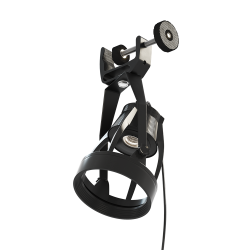 VERTICANA® Press Holder | CZARNY | Oprawa zaciskowa z kablem 2m i włącznikiem VERTICANA® Press Holder | CZARNY | Oprawa zaciskowa z kablem 2m i włącznikiem