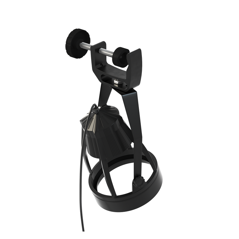 VERTICANA® Press Holder | CZARNY | Oprawa zaciskowa z kablem 2m i włącznikiem VERTICANA® Press Holder | CZARNY | Oprawa zaciskowa z kablem 2m i włącznikiem