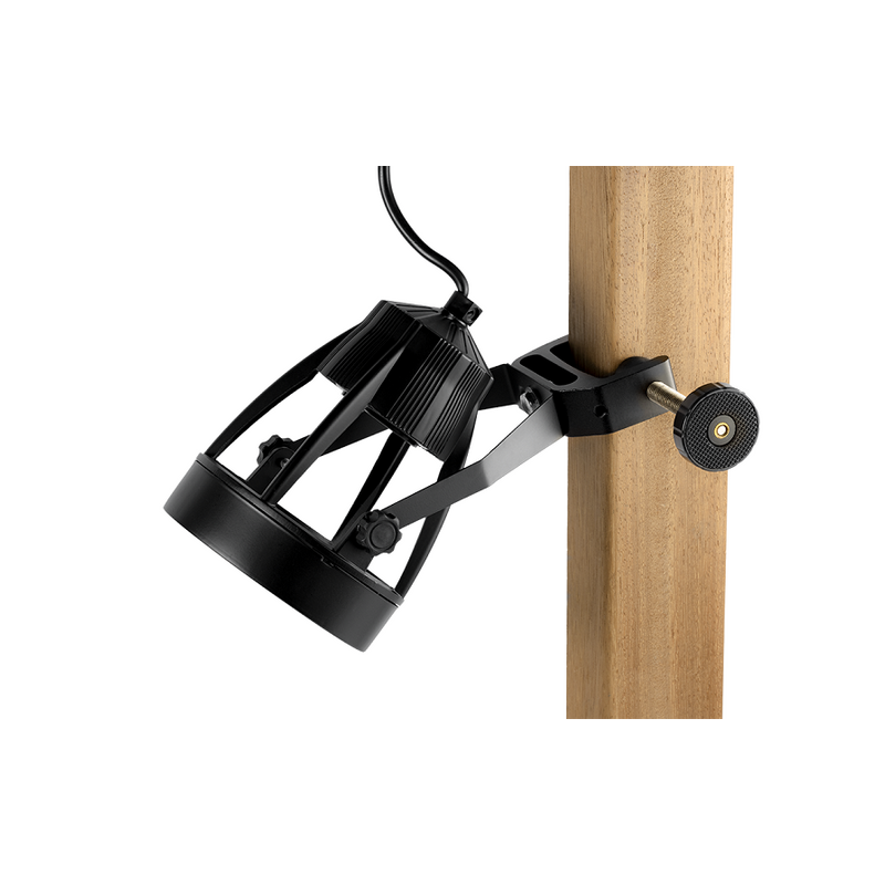 VERTICANA® Press Holder | CZARNY | Oprawa zaciskowa z kablem 2m i włącznikiem VERTICANA® Press Holder | CZARNY | Oprawa zaciskowa z kablem 2m i włącznikiem