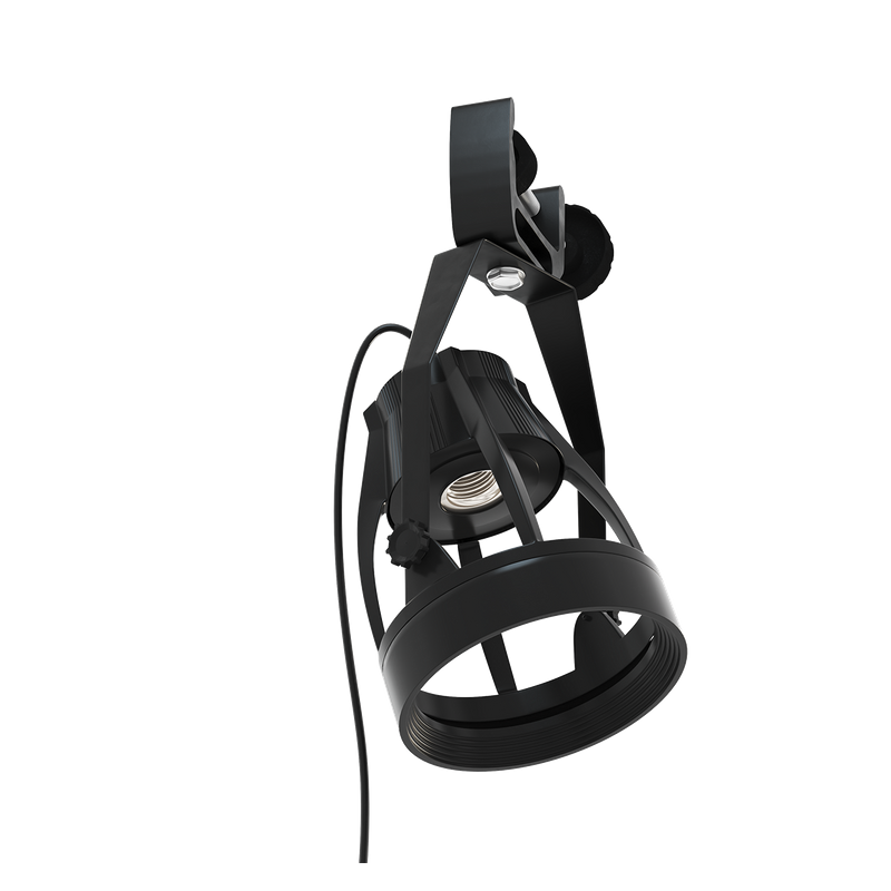 VERTICANA® Press Holder | CZARNY | Oprawa zaciskowa z kablem 2m i włącznikiem VERTICANA® Press Holder | CZARNY | Oprawa zaciskowa z kablem 2m i włącznikiem
