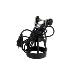 VERTICANA® Press Holder | CZARNY | Oprawa zaciskowa z kablem 2m i włącznikiem VERTICANA® Press Holder | CZARNY | Oprawa zaciskowa z kablem 2m i włącznikiem