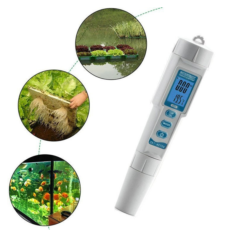 Miernik pH/ATC//TDS/EC/ temperatury 4in1